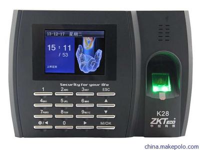 中控K28指纹考勤机产品参数及报价图片,中控K28指纹考勤机产品参数及报价图片大全,济南皓轩智诚电子科技-