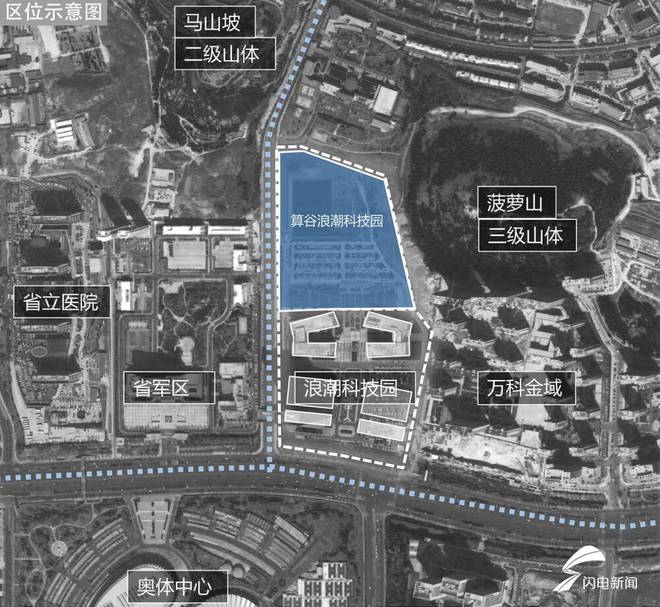 济南算谷浪潮科技园效果图出炉 含两栋近百米高科研楼